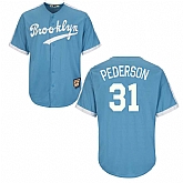 Los Angeles Dodgers #31 Joc Pederson Light Blue Cooperstown Stitched Jersey JiaSu,baseball caps,new era cap wholesale,wholesale hats